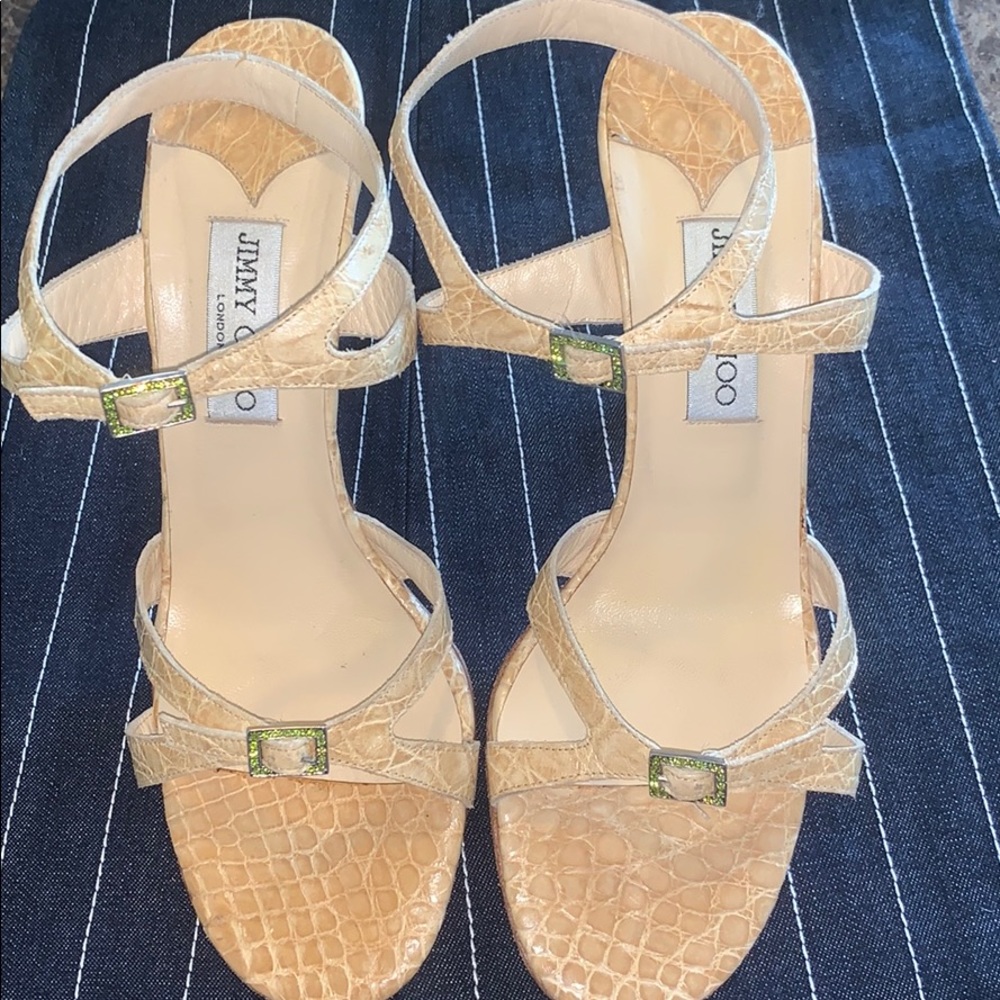 Jimmy Choo Real crocodile Sandals